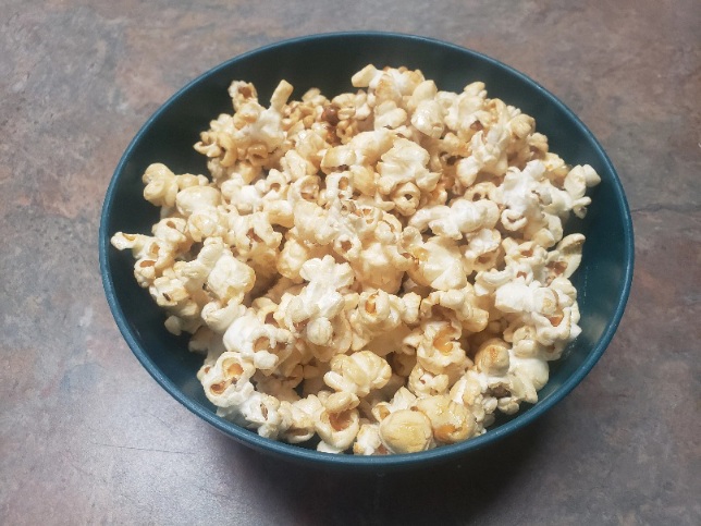 Kettle Corn made with brown sugar Kettle Corn
